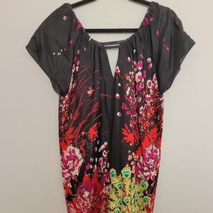 Colorful dress by Meghan